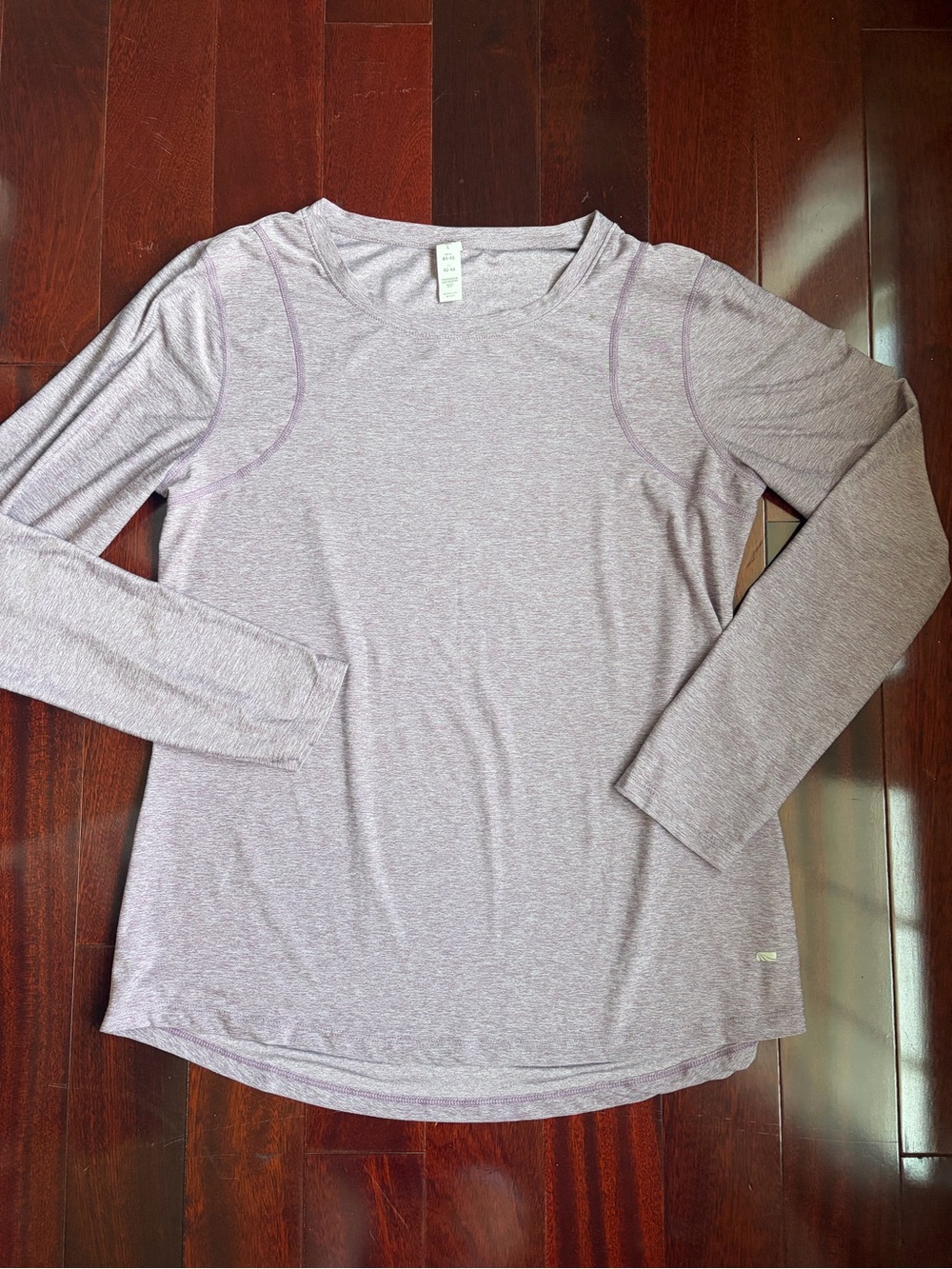 Marika Women's Long Sleeve Athletic Top in Lavender